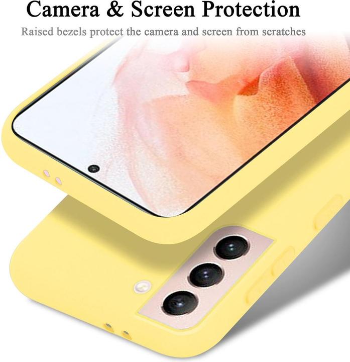 Image du produit Cadorabo TPU Liquid Silicone Case Cover (Samsung Galaxy S21 5G)