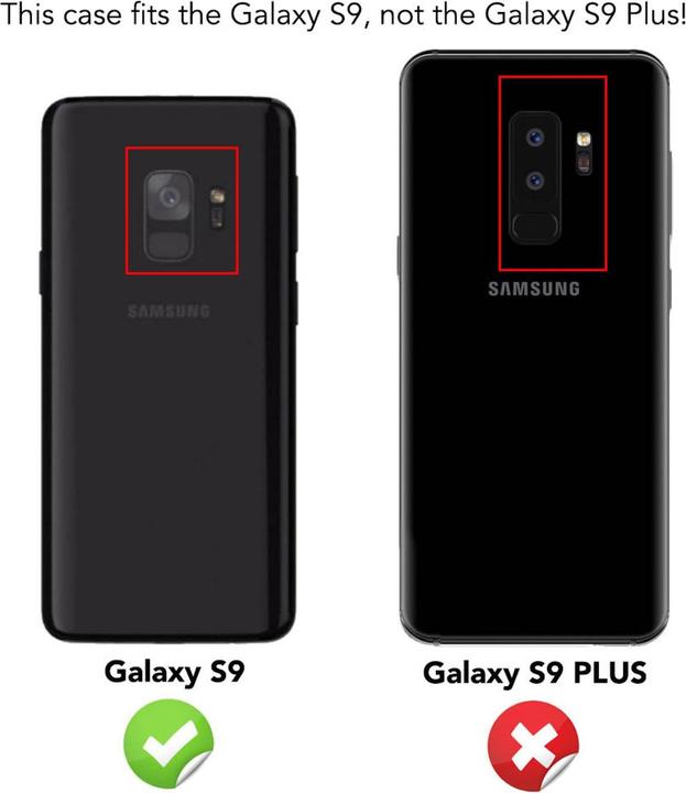 Actual product image Nalia Mobile phone cover (Samsung Galaxy S9)