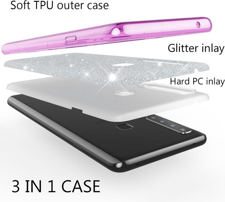 Immagine prodotto Nalia Copertina glitterata (Samsung Galaxy A9)