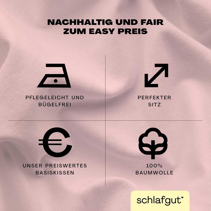 Produktbild schlafgut Easy Jersey (Duvetbezug, 70 x 90 cm)