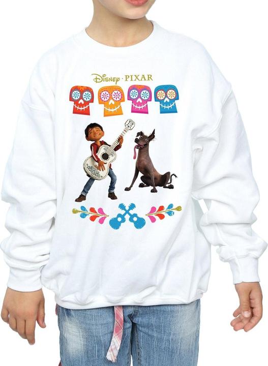 Actual product image Disney Girls Coco Miguel Logo Sweatshirt (152, 158)