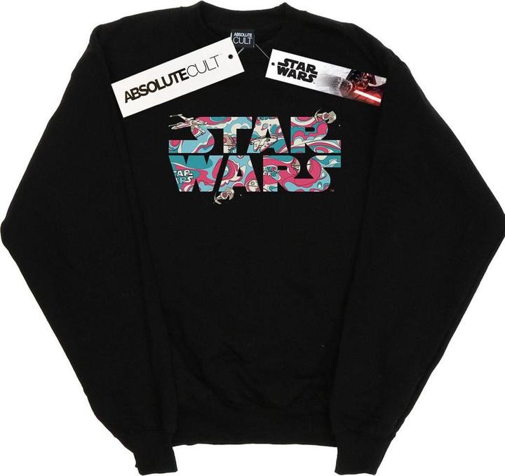 Star Wars Wavy Ship Logo Sweatshirt