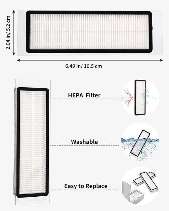 Produktbild Neflsi 24-teiliges Zubehör-Kit für Xiaomi Roborock