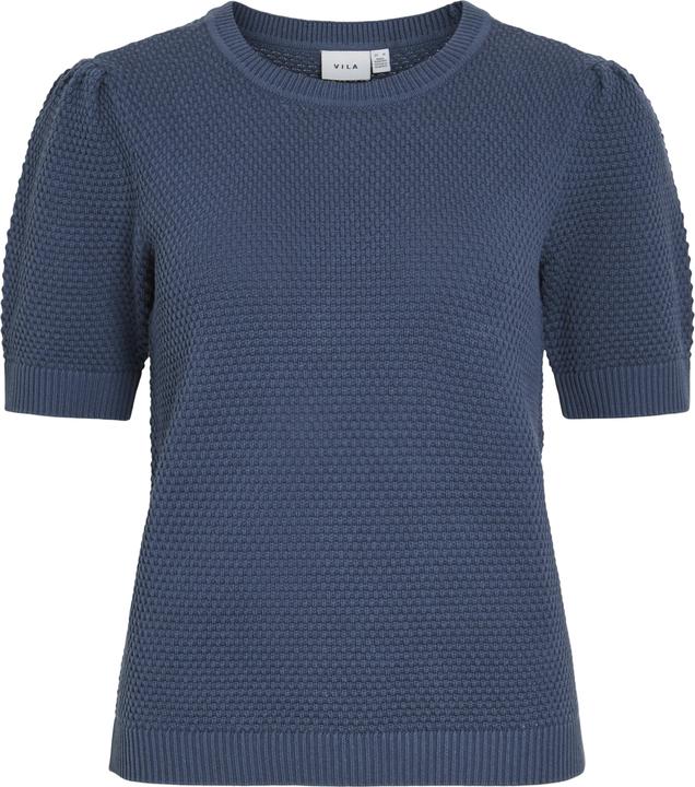 Vila Kurzärmeliges Strickoberteil (S)