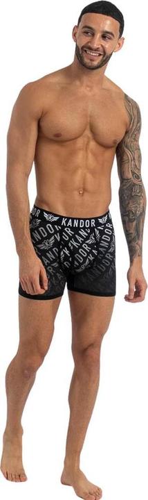 Actual product image Kandor Mens Lingo Boxer Shorts (Pack of 5) (XL)