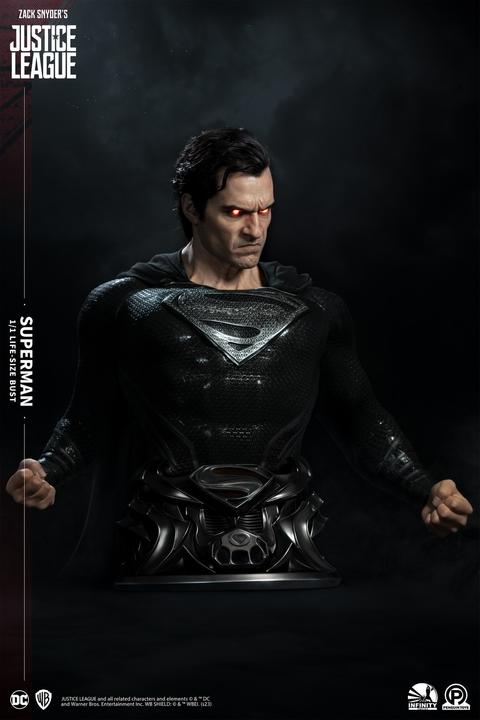 Produktbild Infinity Studios Snyder's Justice League "Superman - Black Version" 1/1 Lifesize Büste