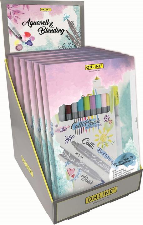 Online Aquarell&Blending Set Display (2 mm, 10 x)