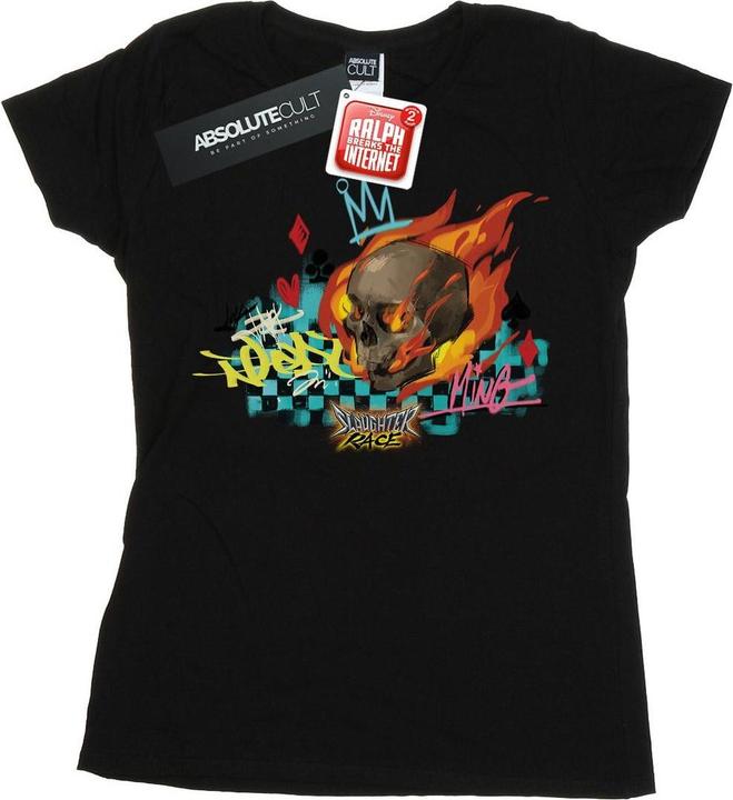 Immagine prodotto Disney Wreck It Ralph Race Skull Maglietta Donna (XL)
