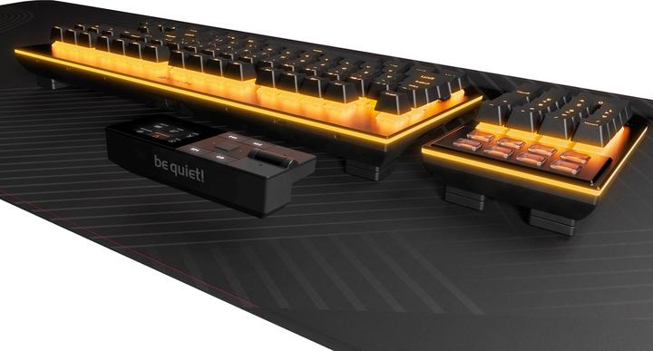 Actual product image be quiet! Dark Mount Silent Linear DE ISO (DE, Cable)