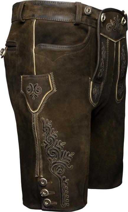 Immagine prodotto Maddox Pantaloni in pelle Rafael Antique Nut, corti, marroni (54)