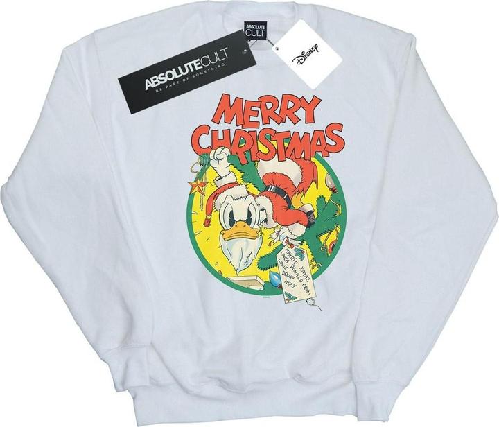 Immagine prodotto Disney Donald Duck Merry Christmas Felpa Ragazze (128)