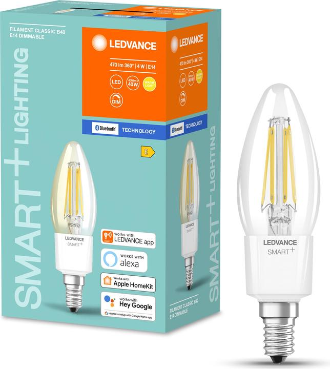 Immagine prodotto Ledvance Candela intelligente 40 (E14, 4 W, 470 lm, 1 x, E)