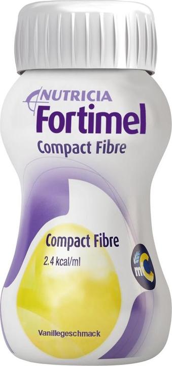 Actual product image Fortimel Compact Fibre Vanille (Vanilla, 4 pcs., 646 g)