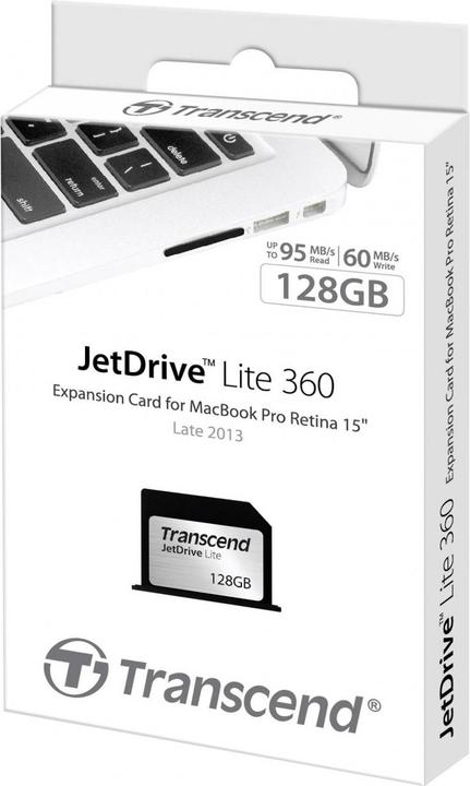 Actual product image Transcend JetDrive Lite 360 (128 GB, SDXC, U1)