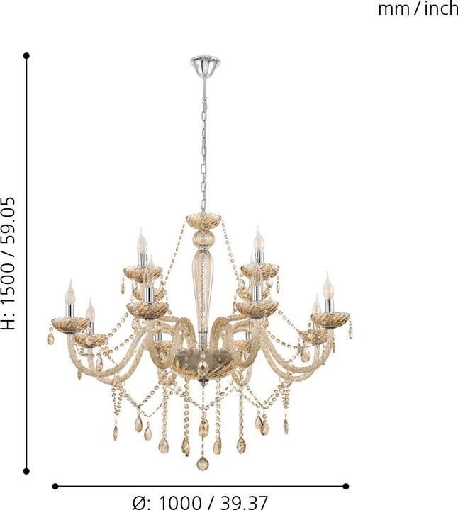 Actual product image EGLO Basilano (100 cm)