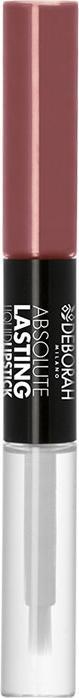 Deborah Milano Absolute Lasting Liquid Lipstick No 03 (3 Mauve Nude)