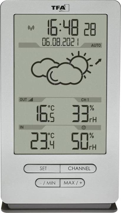Actual product image TFA Funk-Wetterstation Xena 35.1162 mit Wettervorhersage, Funkuhr und Aussensensor