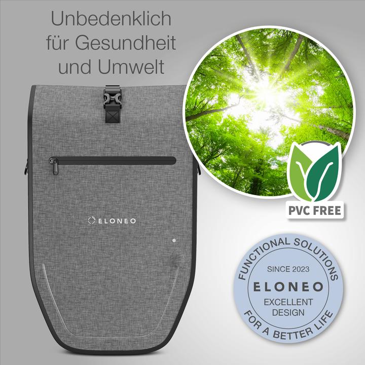 Image du produit Eloneo Sacoche de vélo pour ordinateur portable (28 l, Sacoches)