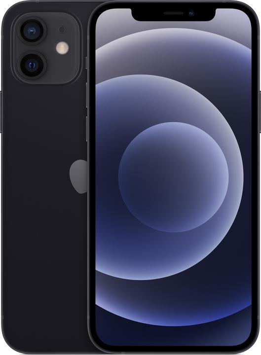Apple iPhone 12 (256 GB, Black, 6.10", SIM + eSIM, 12 Mpx, 5G)