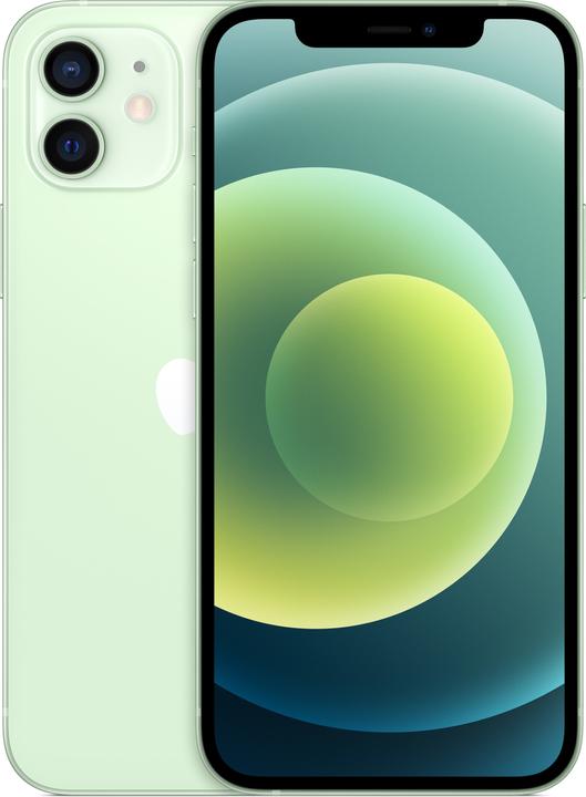 Produktbild Apple iPhone 12 (256 GB, Green, 6.10", SIM + eSIM, 12 Mpx, 5G)