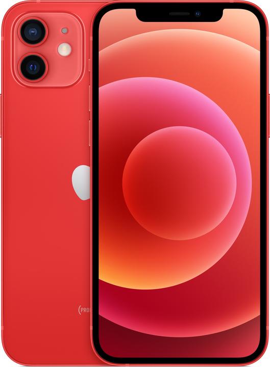 Apple iPhone 12 (64 GB, (PRODUCT)​RED, 6.10", SIM + eSIM, 12 Mpx, 5G)