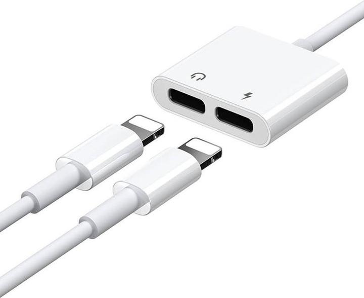 Image du produit Joyroom Adaptateur pour casque d'écoute (Lightning, 2 x Lightning)