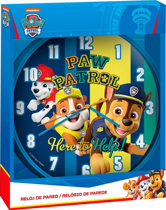 Produktbild Paw Patrol Wanduhr (25 cm)