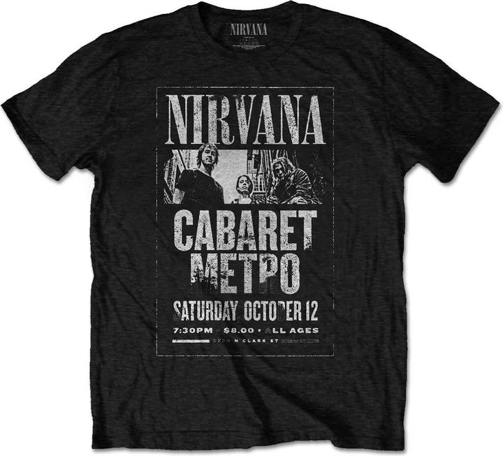 Nirvana Cabaret Metro TShirt