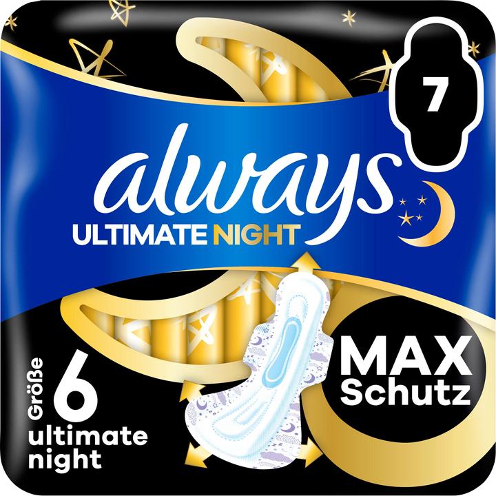 Image du produit Always Ultimate Night (7 x, Tampons sanitaires)