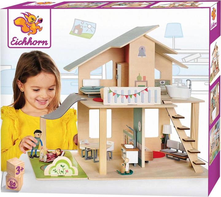 Image du produit Eichhorn Maison de poupées avec meubles