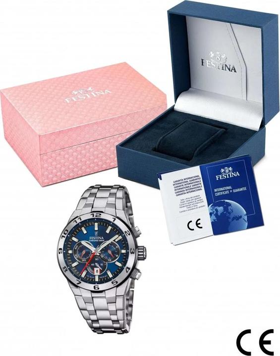 Produktbild Festina F20670/1 Chrono Bike (Chronograph, 44 mm)