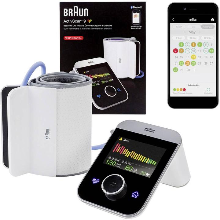 Actual product image Braun ActivScan 9 (Blood pressure monitor upper arm)
