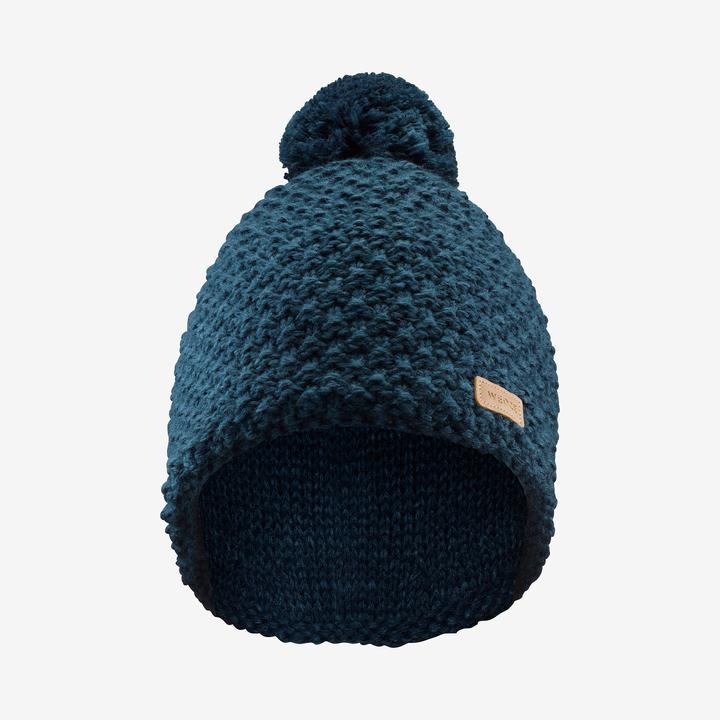 Actual product image Wedze Ski cap for adults Made in France - Timeless blue (One size)