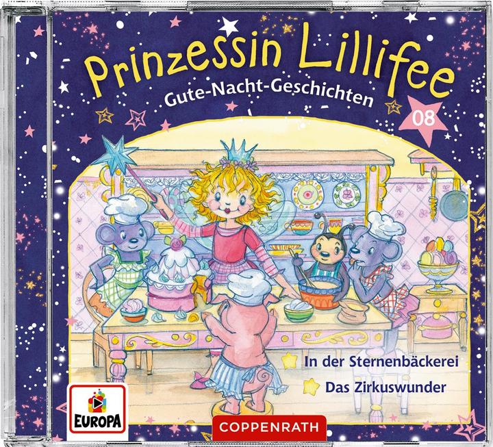 Produktbild Prinzessin Lillifee - Gute-Nacht-Geschichten (CD 8) (Monika Finsterbusch, Deutsch)