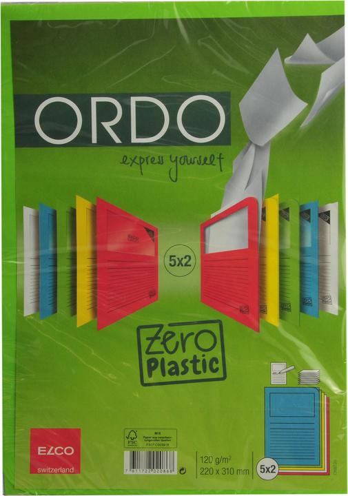 Image du produit Elco Chemises de classement Ordo Zero (A4, 10 x)