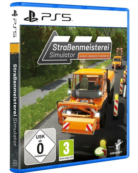 Immagine prodotto Aerosoft Simulatore di manutenzione stradale (PS5, DE)
