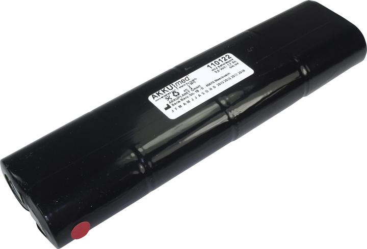 Actual product image XCell NC Battery pack suitable for Dego ECG Cardiomed 3 - 9.6 Volt 1.7 Ah (1 pcs., 1700 mAh)