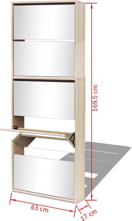 Immagine prodotto VidaXL Ford (63 x 17 x 169,5 cm)