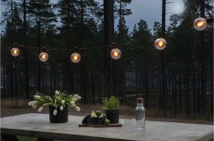 Immagine prodotto Konstsmide 10 LED catena luminosa Retro 4,50 m colore luce ambra dimmerabile (4.50 m)