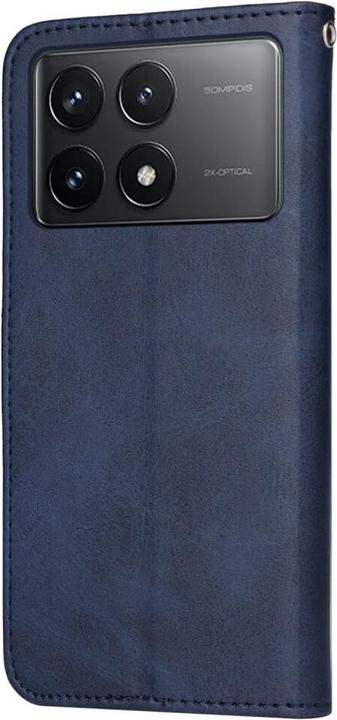 Produktbild Cover-Discount Xiaomi Poco X6 Pro - Premium Handyhülle Etui blau (Xiaomi Poco X6 Pro)