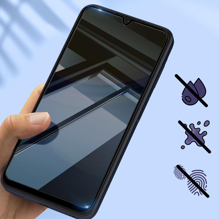 Image du produit Avizar Film pour verre ShieldGuard. Bordure Noir (1 pièce(s), Samsung Galaxy A15)