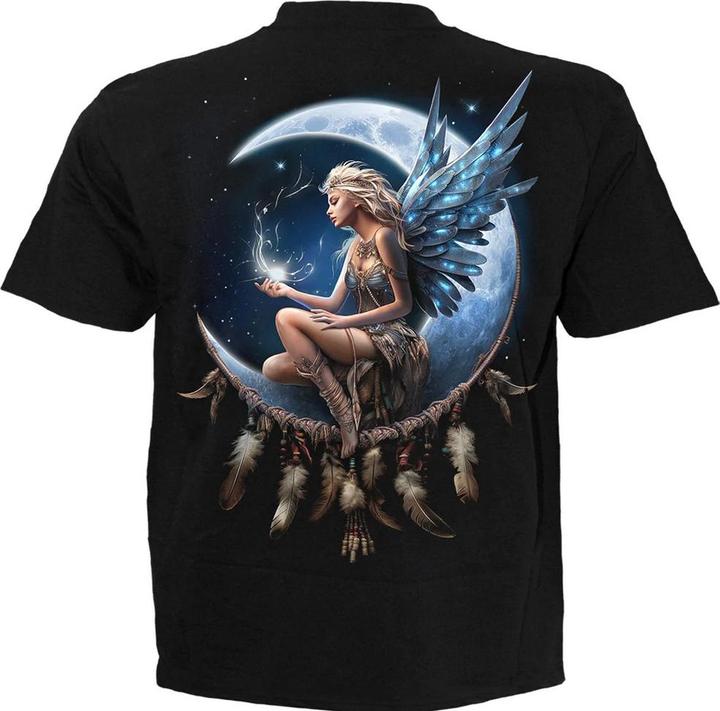 Actual product image Spiral Unisex Adult Moon Fairy T-Shirt (L)