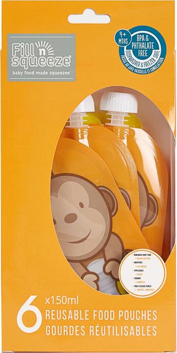 Image du produit Fill'n'Squeeze Pochettes avec ouverture par le bas