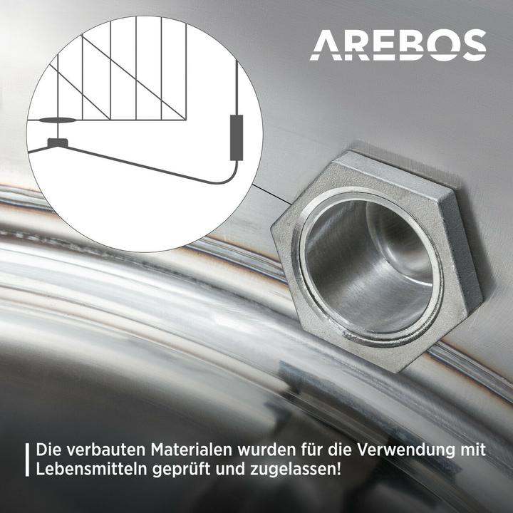Actual product image Arebos Honey extractor