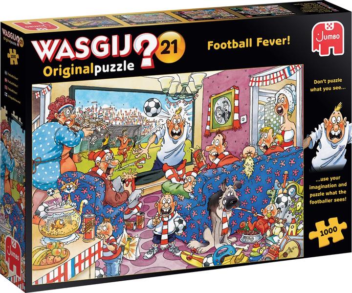 Productafbeelding Jumbo Puzzel Wasgij Origineel 21 Footba (1000 onderdelen)