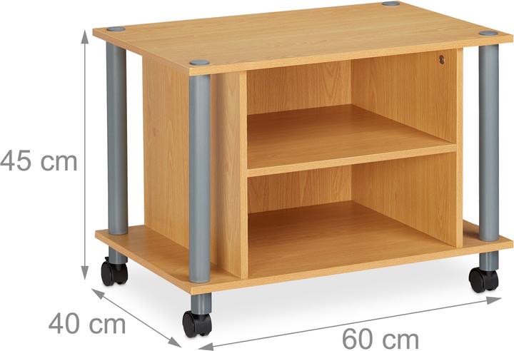 Produktbild Relaxdays TV Tisch (60 x 40 x 45 cm)