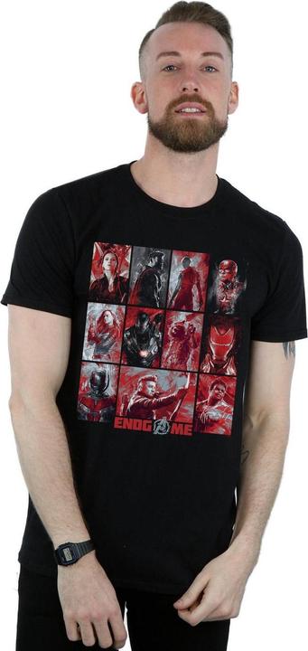 Immagine prodotto Avengers Endgame Brushed Panels Maglietta Uomo (XL)