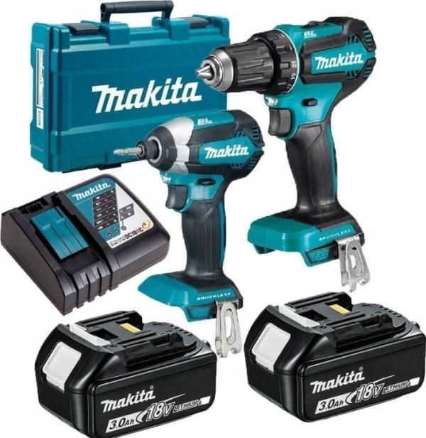 Actual product image Makita DLX2289TJ (Rechargeable battery operated)