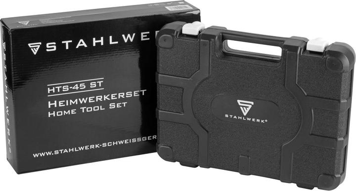 Actual product image Stahlwerk DIY set HTS-45 ST tool box with 44-piece tool set (44 pieces)