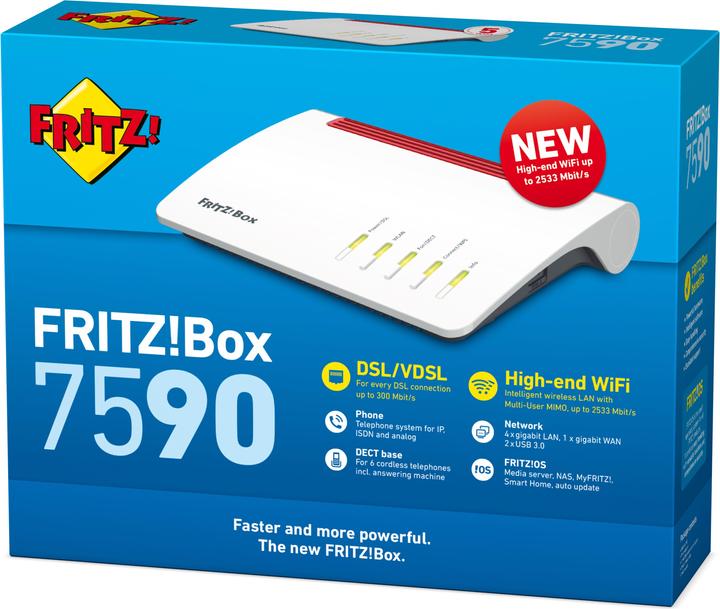Immagine prodotto AVM FRITZ!Box 7590 (International)